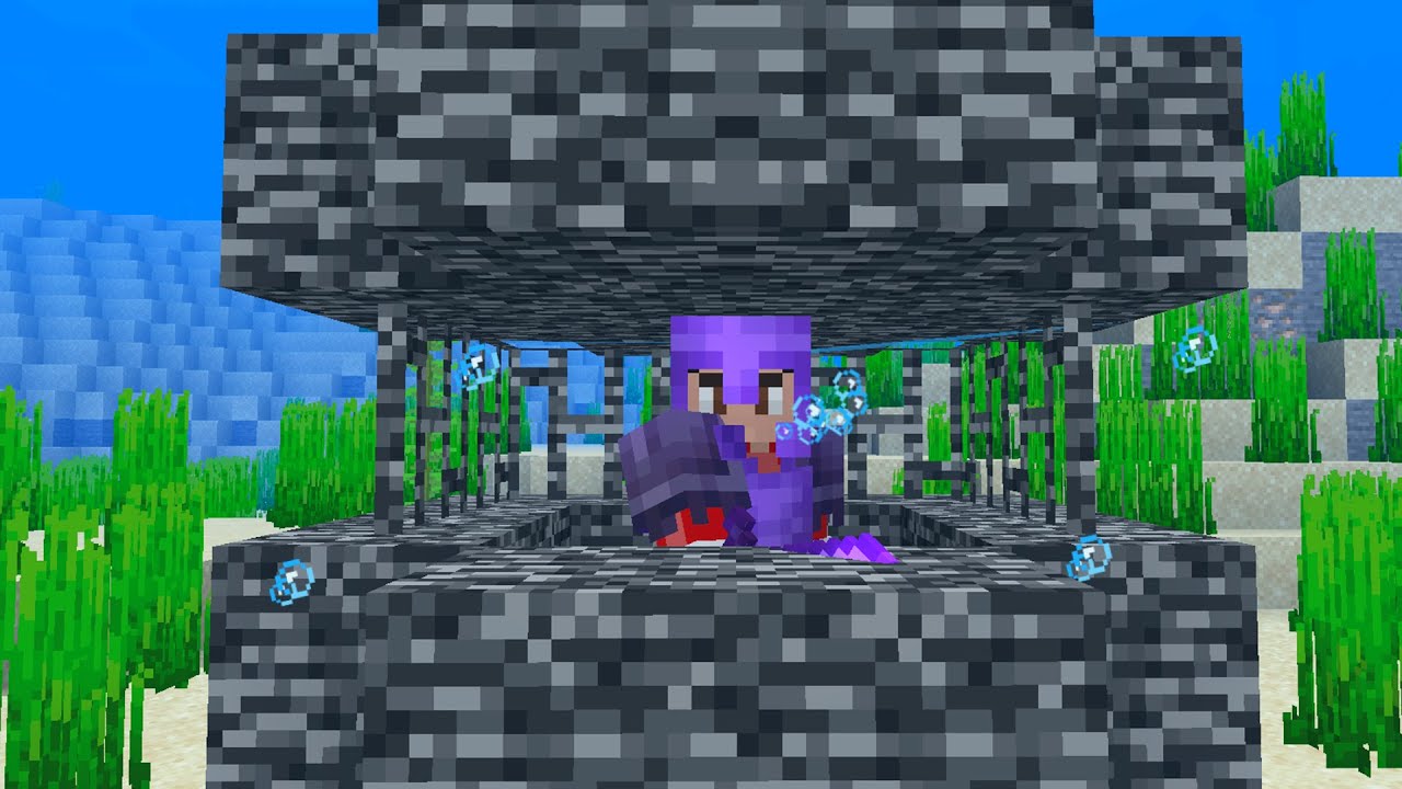 My Friends Trapped Me In A Underwater Bedrock Prison, So I Got Revenge
