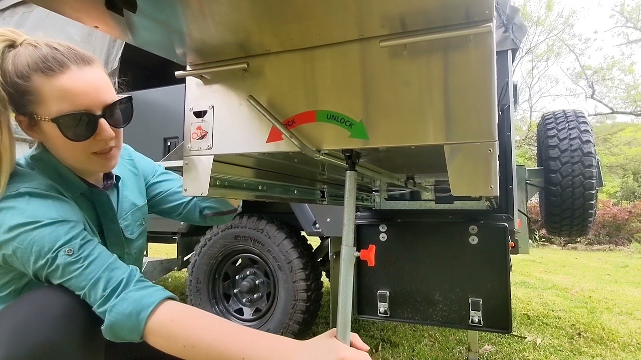 Cub Scout - Set up , pack down and inclusions. Escape Camper Hire