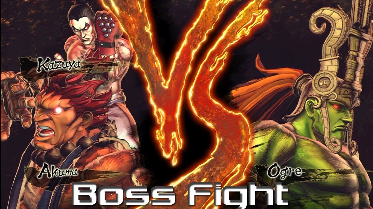 Street Fighter x Tekken: Akuma vs Ogre - Boss Fight (HD)