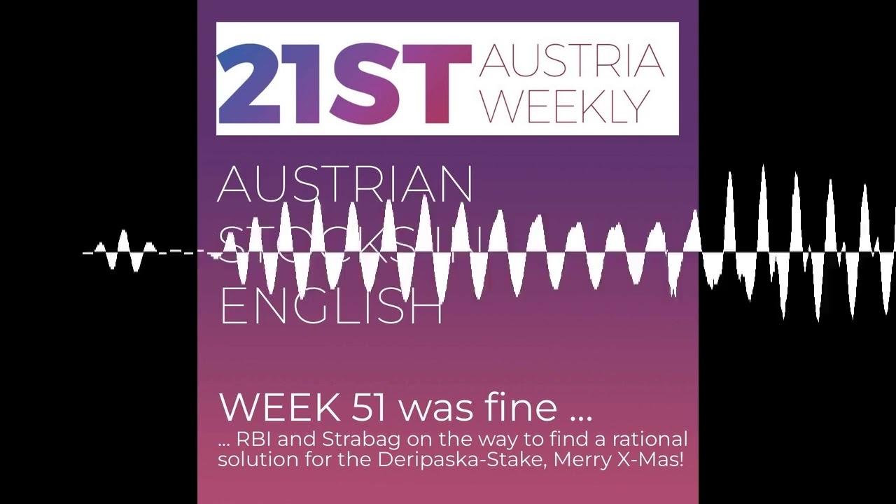 Austrian Stocks in English: Fine Week 51, RBI and Strabag on the way to find a rational solution ...