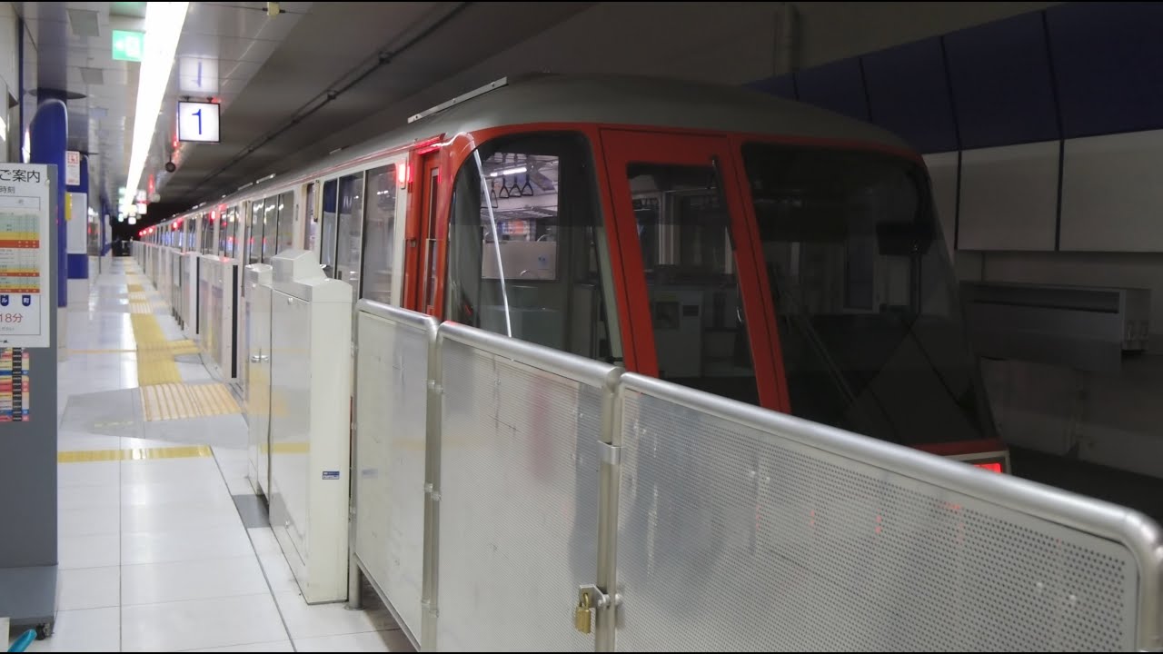 東京モノレール 超広角車窓 進行右側 羽田空港第2ターミナル～モノレール浜松町【4K60P】