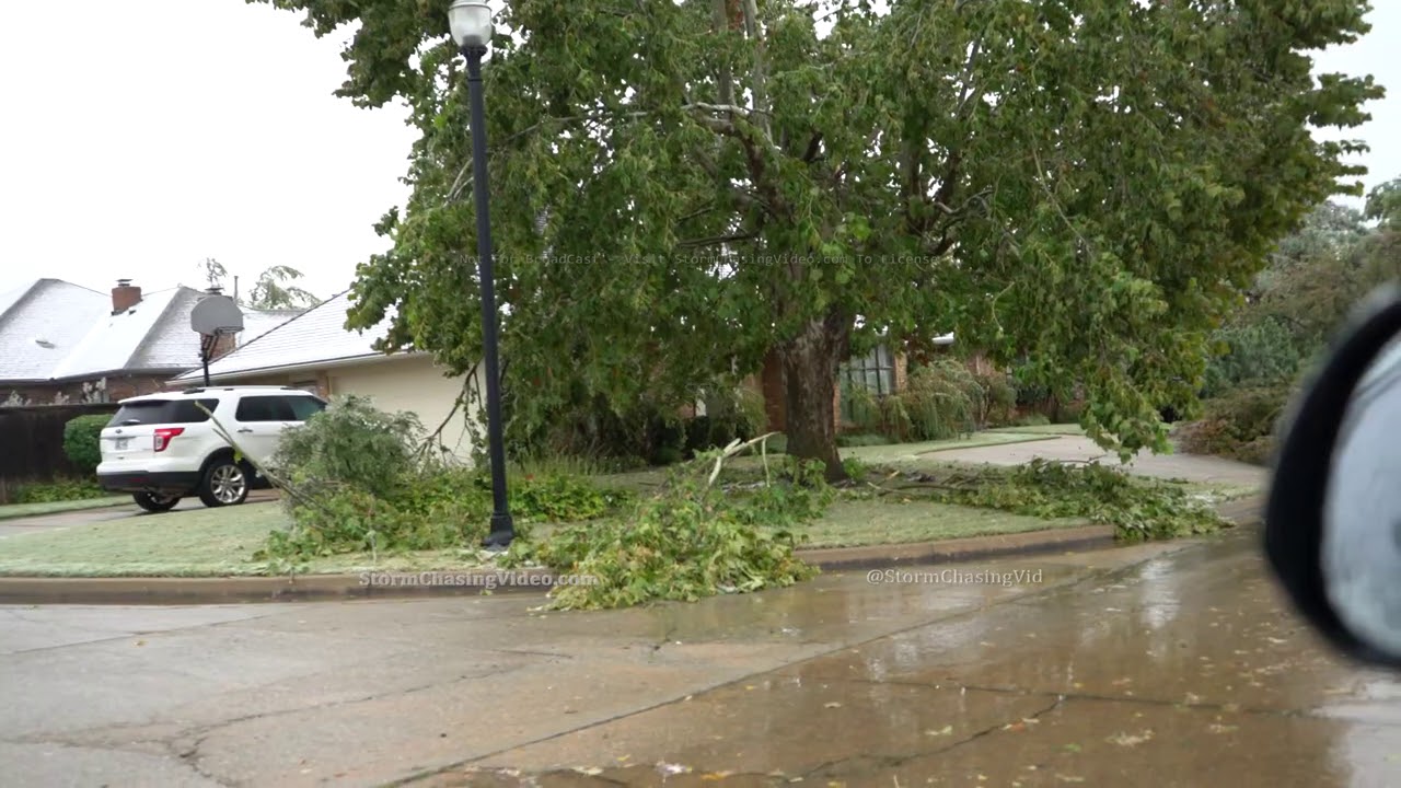 Historic Ice Storm Hits Oklahoma City, OK 10/26/2020