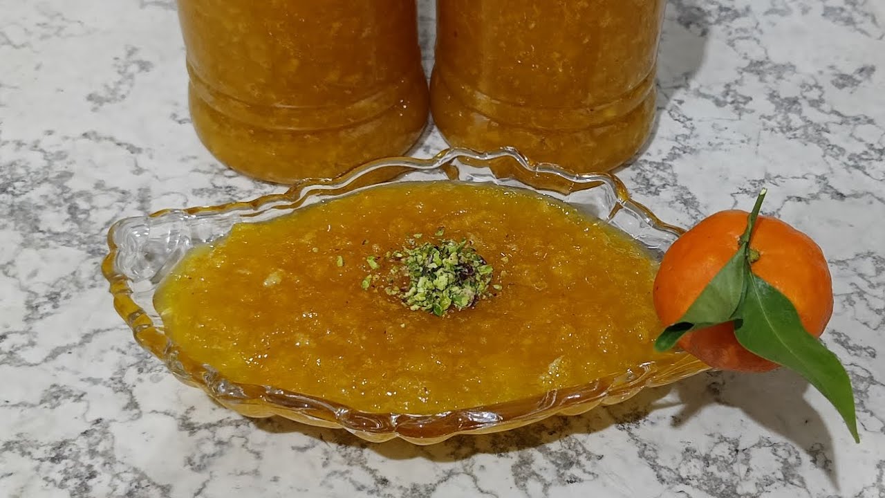 مربى البرتقال 🍊🍊بمكونين فقط والطعم ولا غلطة تستحق التجربة 😋