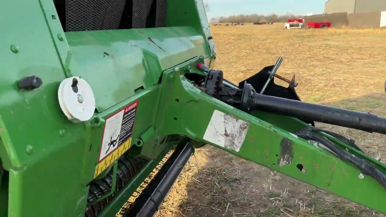 BIG IRON ONLINE AUCTION 2-25-2026: 2023 John Deere 560M 5' x 6' Netwrap Baler