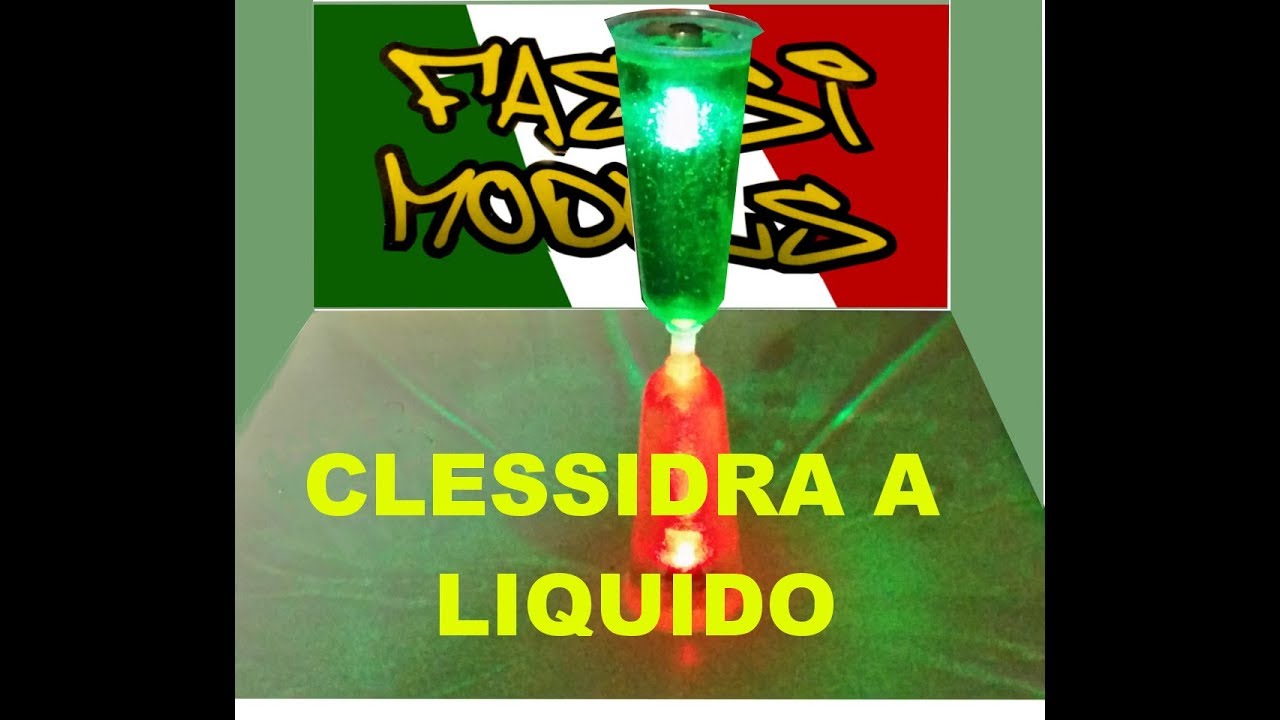 COSTRUIRE UNA CLESSIDRA A LIQUIDO FAI DA TE