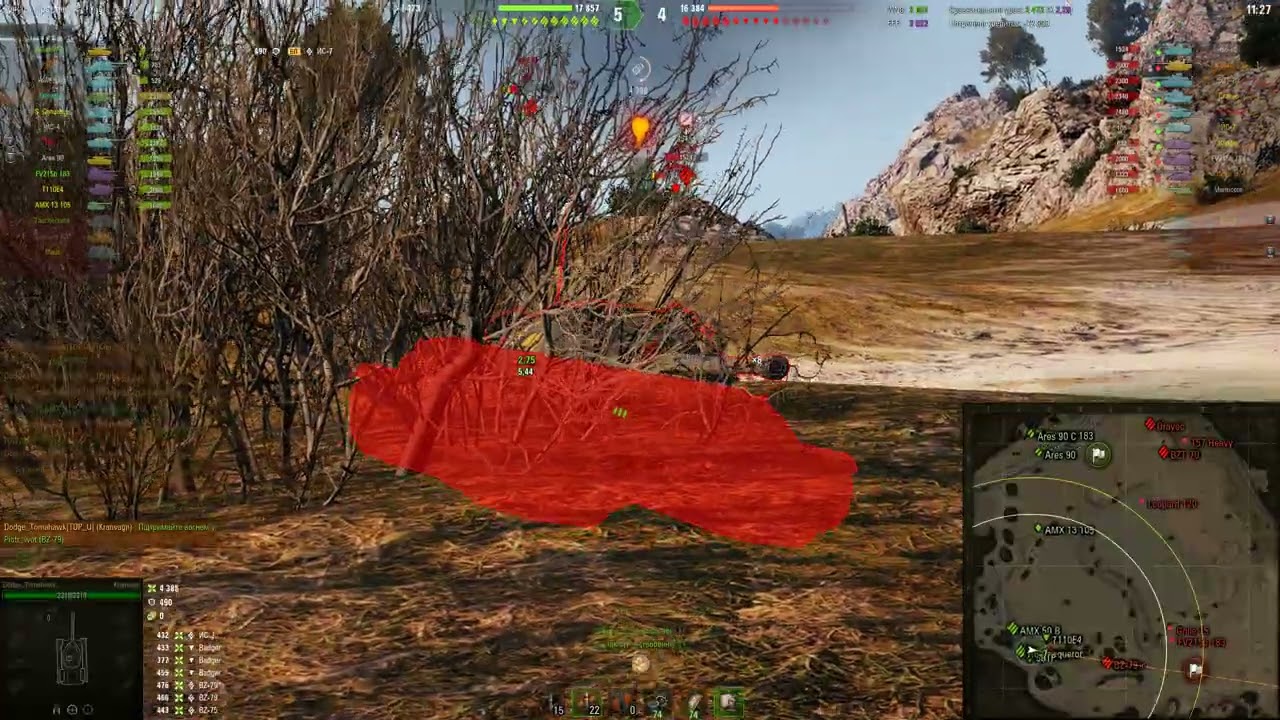 Kranvagn - 7400 dmg - Ну разве оно так может залетать?!
