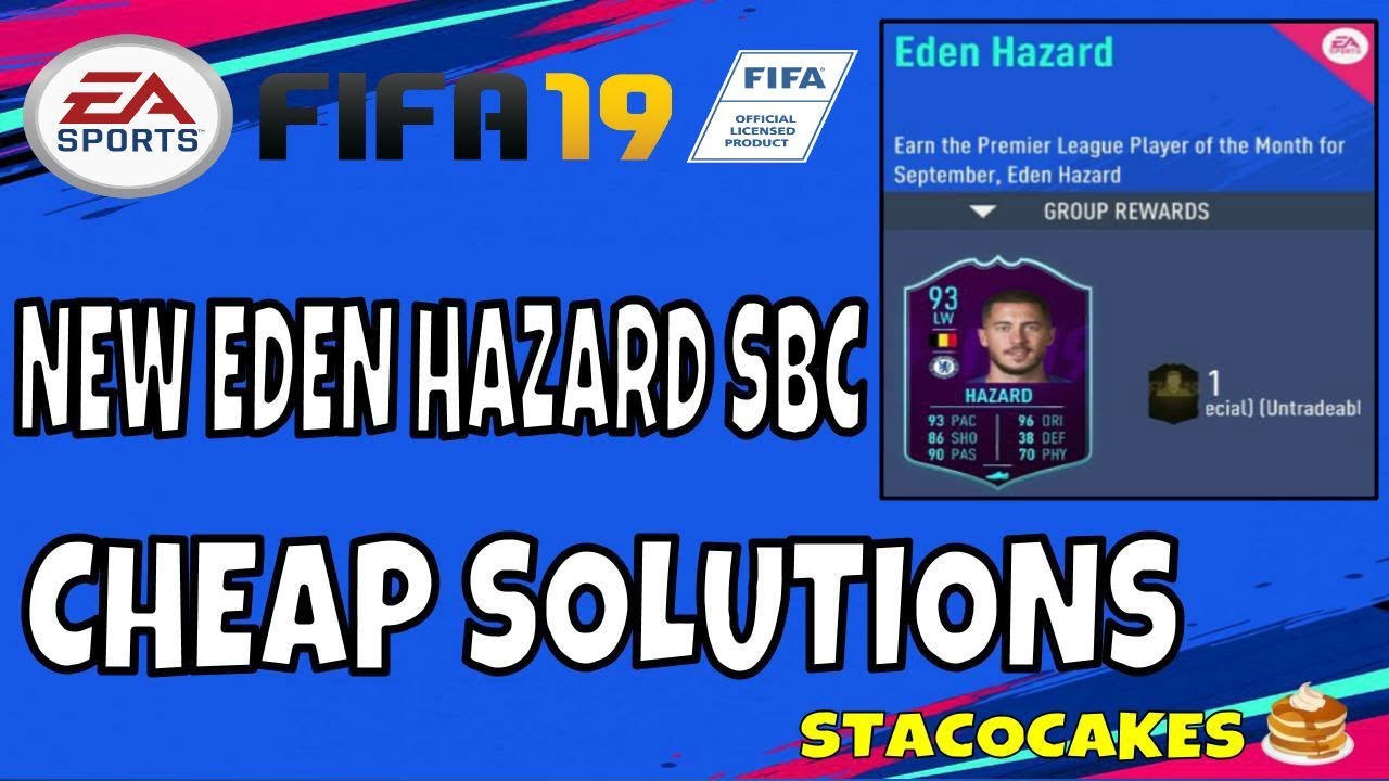FIFA 19 NEW EDEN HAZARD SBC CHEAP SOLUTIONS - 3 REQUIRE CHEMISTRY -INFORMATION AND REWARDS IN VIDEO