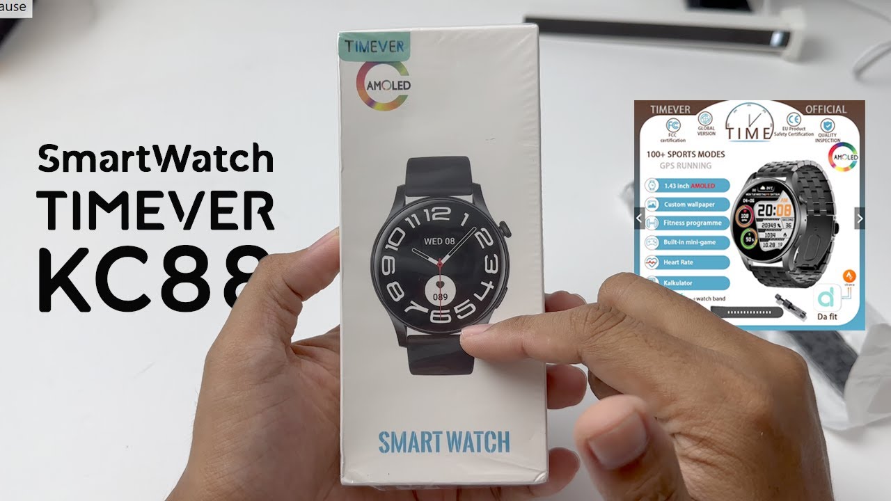 Cuma 200rbuan 😍👍 Unboxing SmartWatch TIMEVER KC88