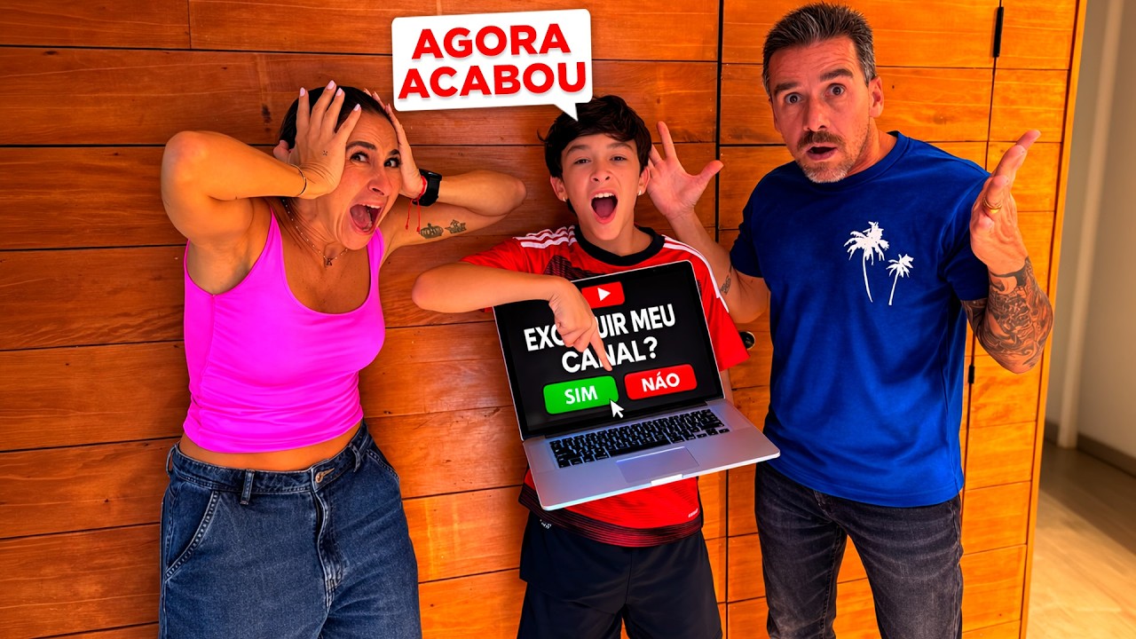 ESSE &Eacute; O FIM DO CANAL&hellip;O RICARDINHO N&Atilde;O QUER MAIS SER YOUTUBER