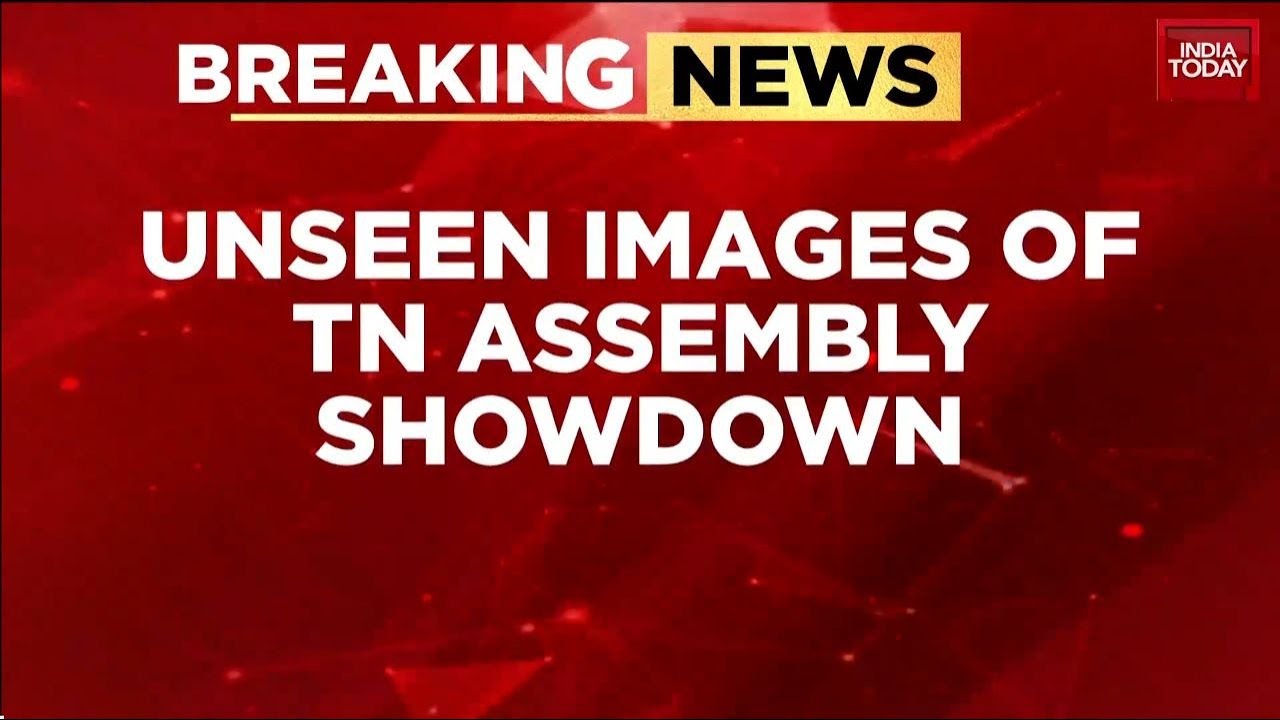 TN Assembly Showdown: 'Only Elected Representatives Can Express Opinion In Assembly' | India Today