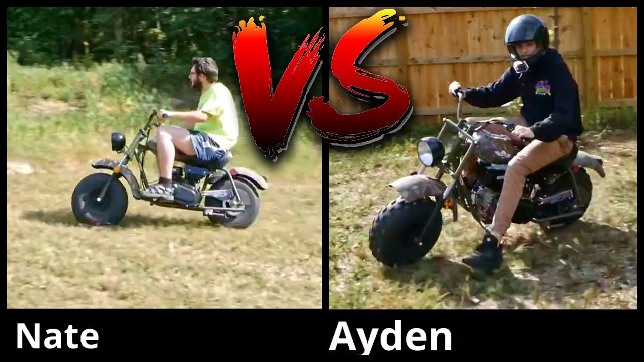 Mini Bike Timed Trials Race: Who Will Win?