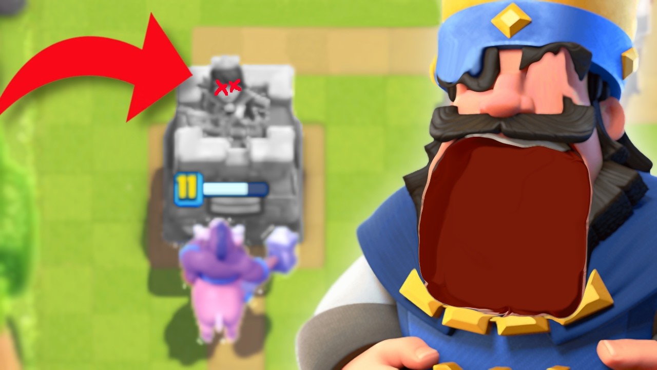 Clash Royale mais je souffre de + en +.