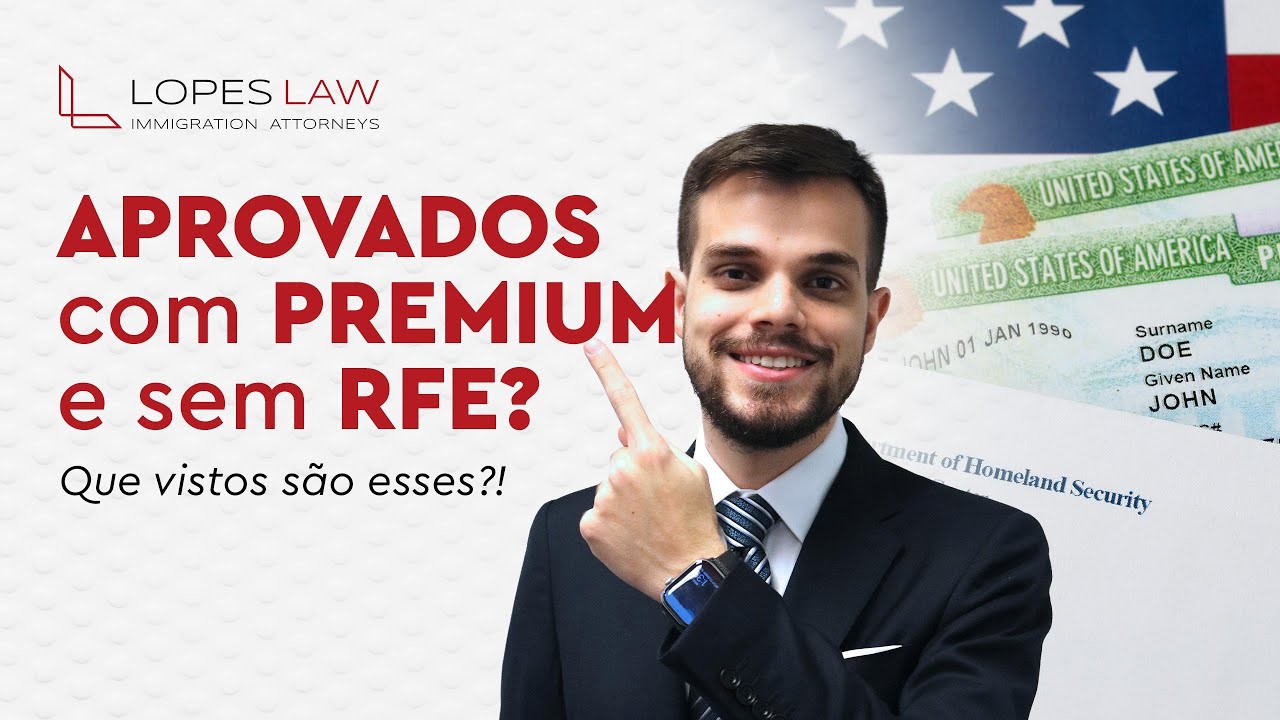 APROVADOS com Premium e sem RFE? Descubra que vistos s&atilde;o esses!