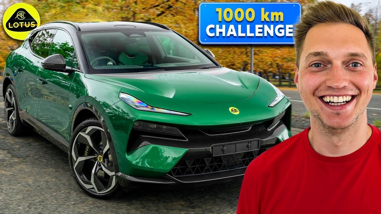 W jakim czasie ELEKTRYCZNY LOTUS ELETRE przejedzie 1000 km po Polsce? 😬 #lotus #danielgrzyb
