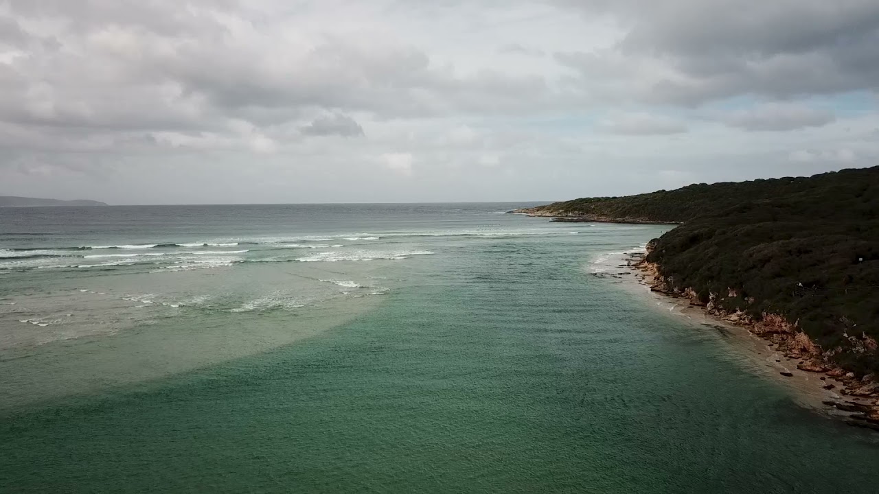 Wilson Inlet sandbar opening 2021
