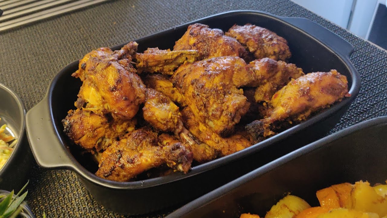 10/10 Juicy  Chicken Tikka with Roasted Vegetables #food #recipe #cooking #indianfood