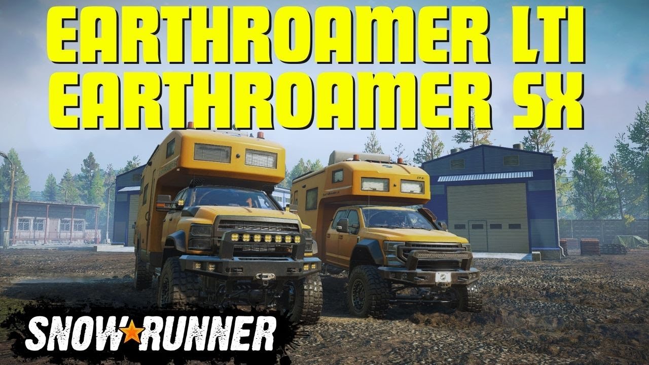 Snowrunner EarthRoamer LTi i EarthRoamer SX nowe skauty z fazy 14