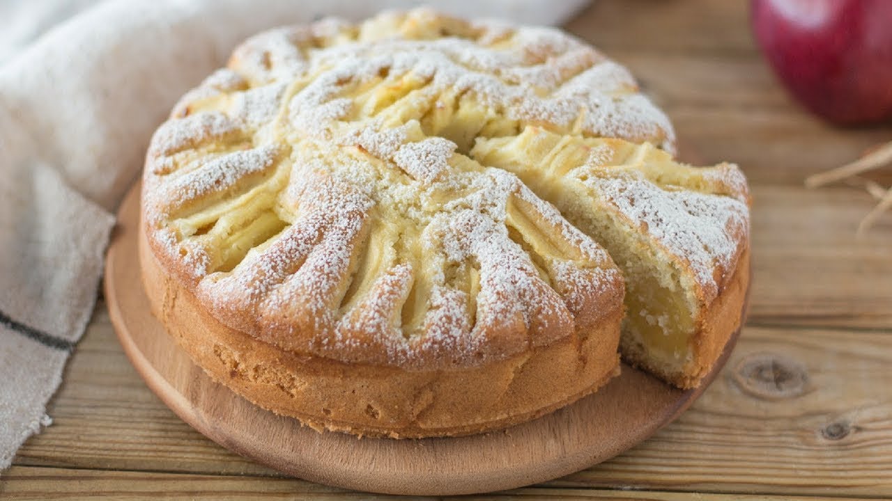 TORTA DI MELE soffice | Ricetta Facile | Polvere di Riso