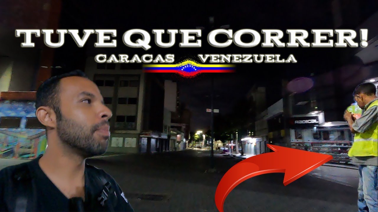 ME ATREVI a recorrer Caracas de Noche 🇻🇪😱: ¿aun es peligrosa?
