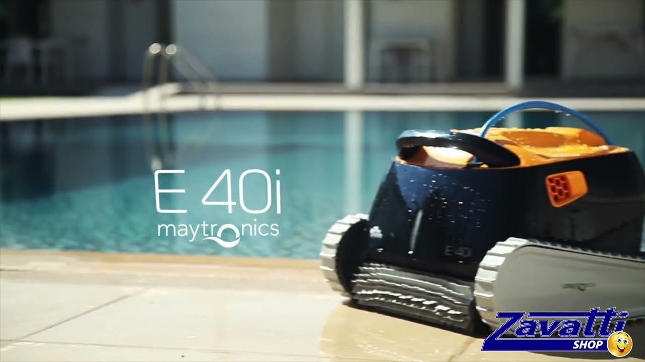 Robot piscina Dolphin E40i con tecnologia IOT
