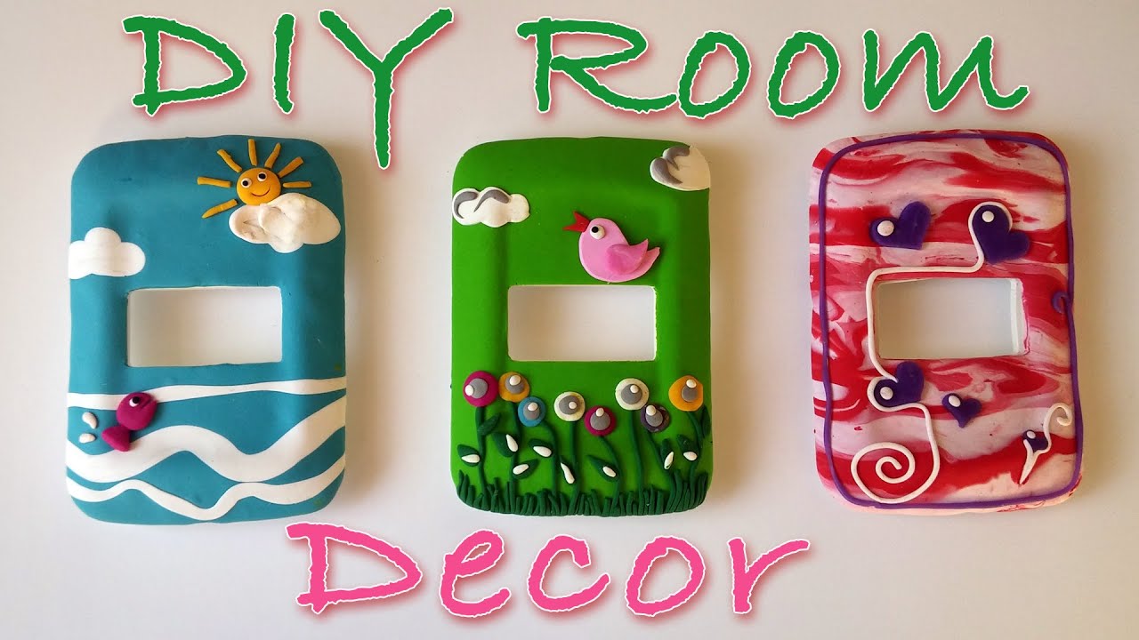 Diy Crafts: How To Decorate a Light Switch Cover - Ana | DIY Crafts
