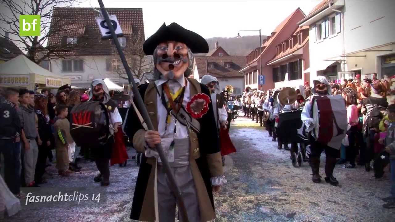 Schlappschwänz Fasnacht-Clip «Ma Cherie» @Umzug Frenkendorf 2014