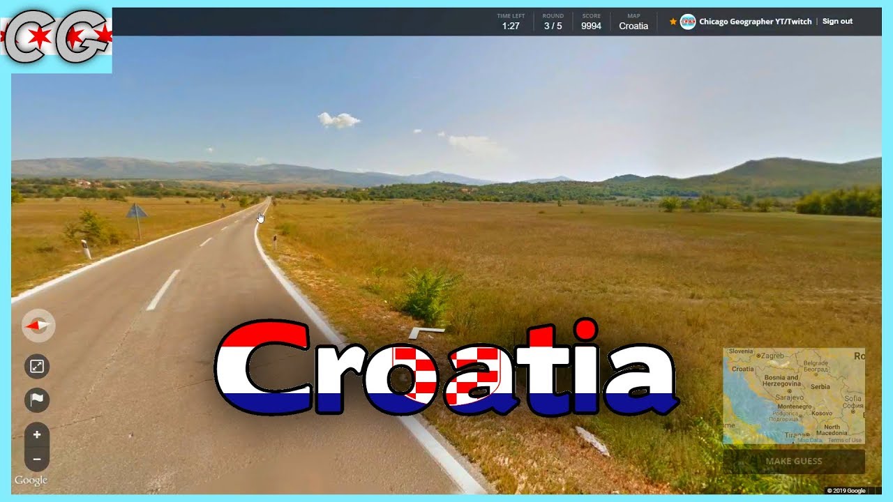 Geoguessr - Croatia 3 minutes per round - Country Spotlight #8