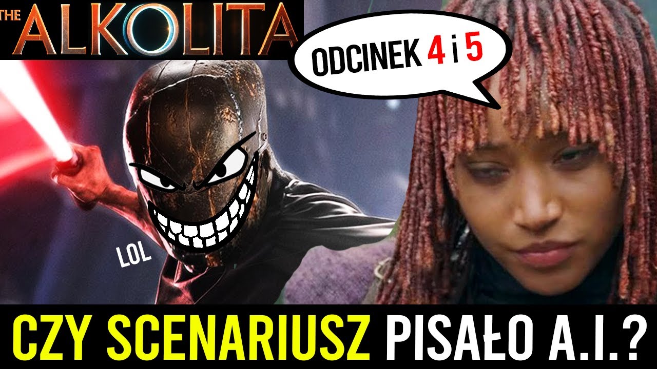 CZY SCENARIUSZ PISAŁ ChatGPT ? 😆 Star Wars Acolyte odc. 4 i 5 / Akolita, Drwal Rębajło recenzja