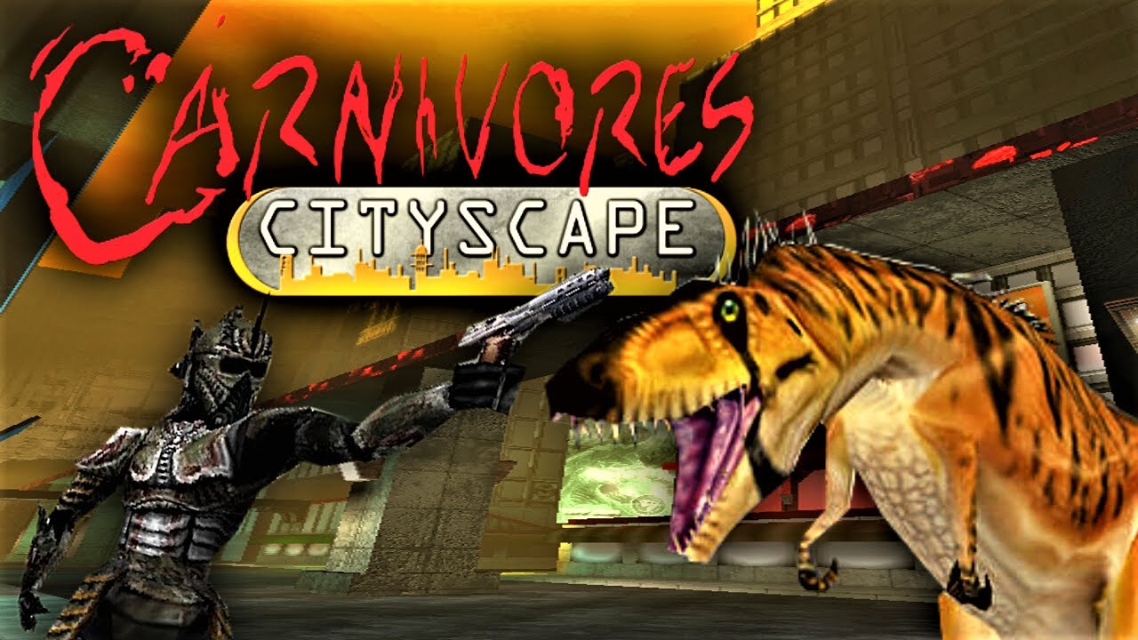 Carnivores: Cityscape | Battle against Giganotosaurus and All Dinosaurs (Gameplay)