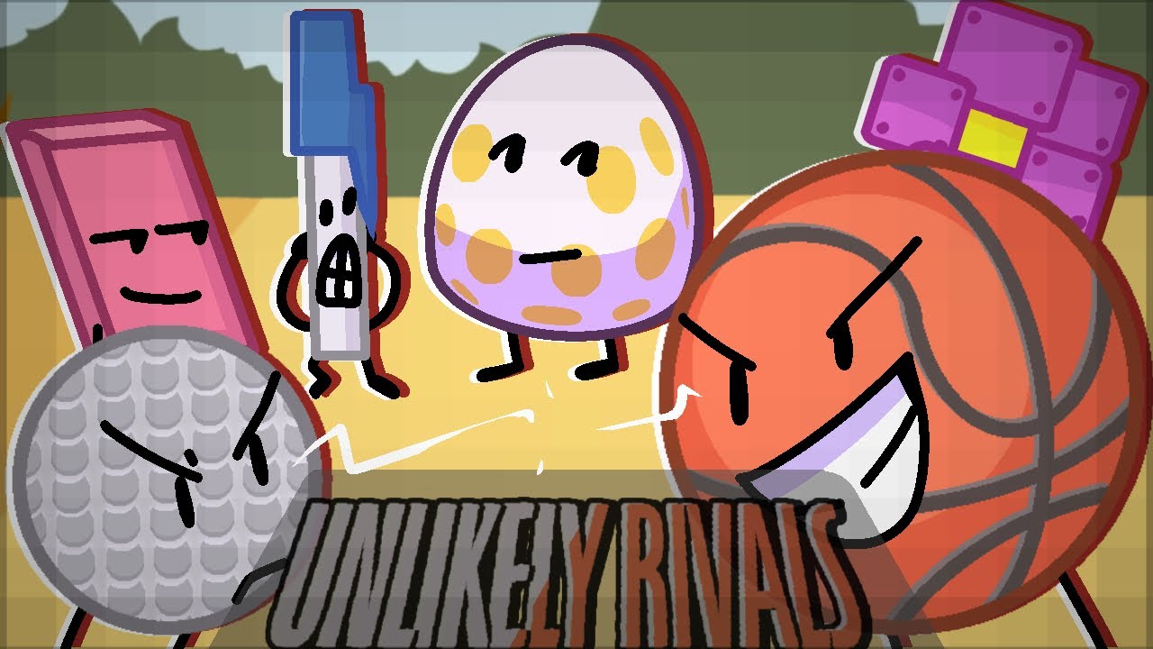 Unlikely Rivals But Golfball and Basketball Sing It (FNF/BFDI Cover/Reskin)
