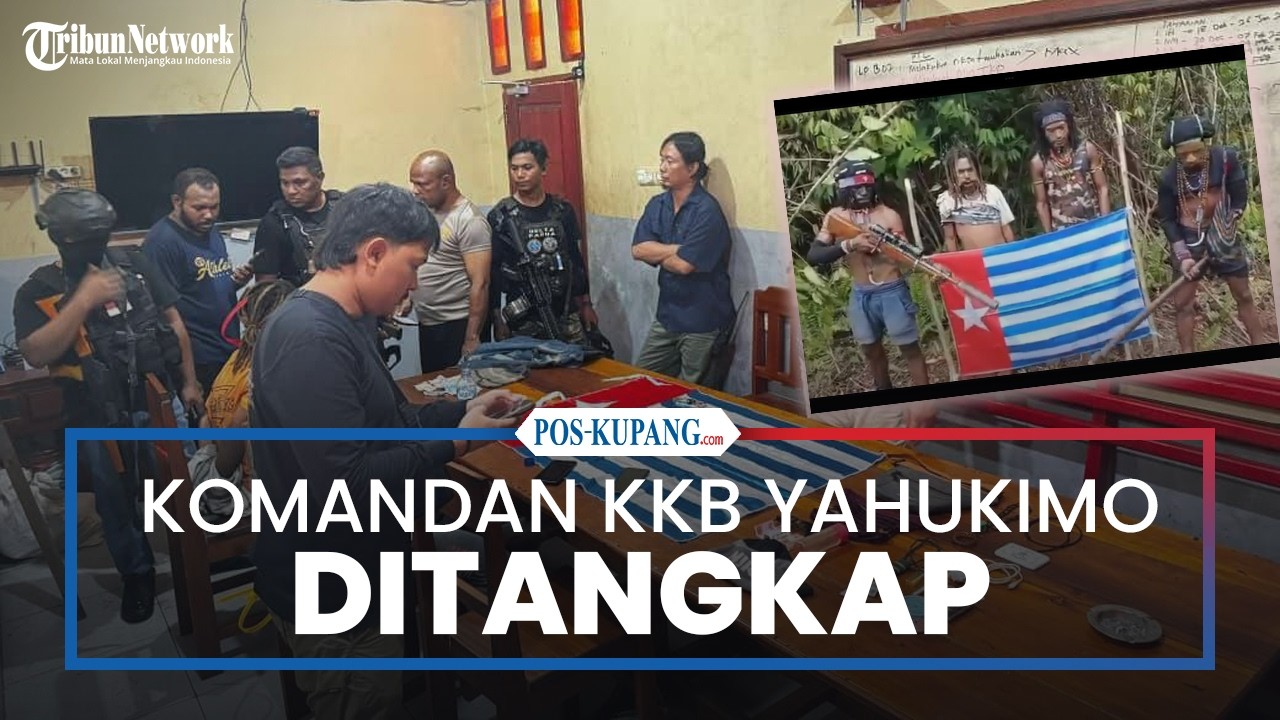 Komandan KKB Yahukimo Homi Heluka Ditangkap Satgas ODC