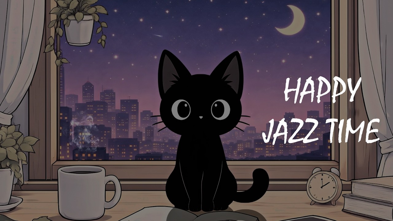 【𝓹𝓵𝓪𝔂𝓵𝓲𝓼𝓽】 Happy Cafe Jazz 8 Hours ☕ | 편안한 사무실·카페 재즈 BGM