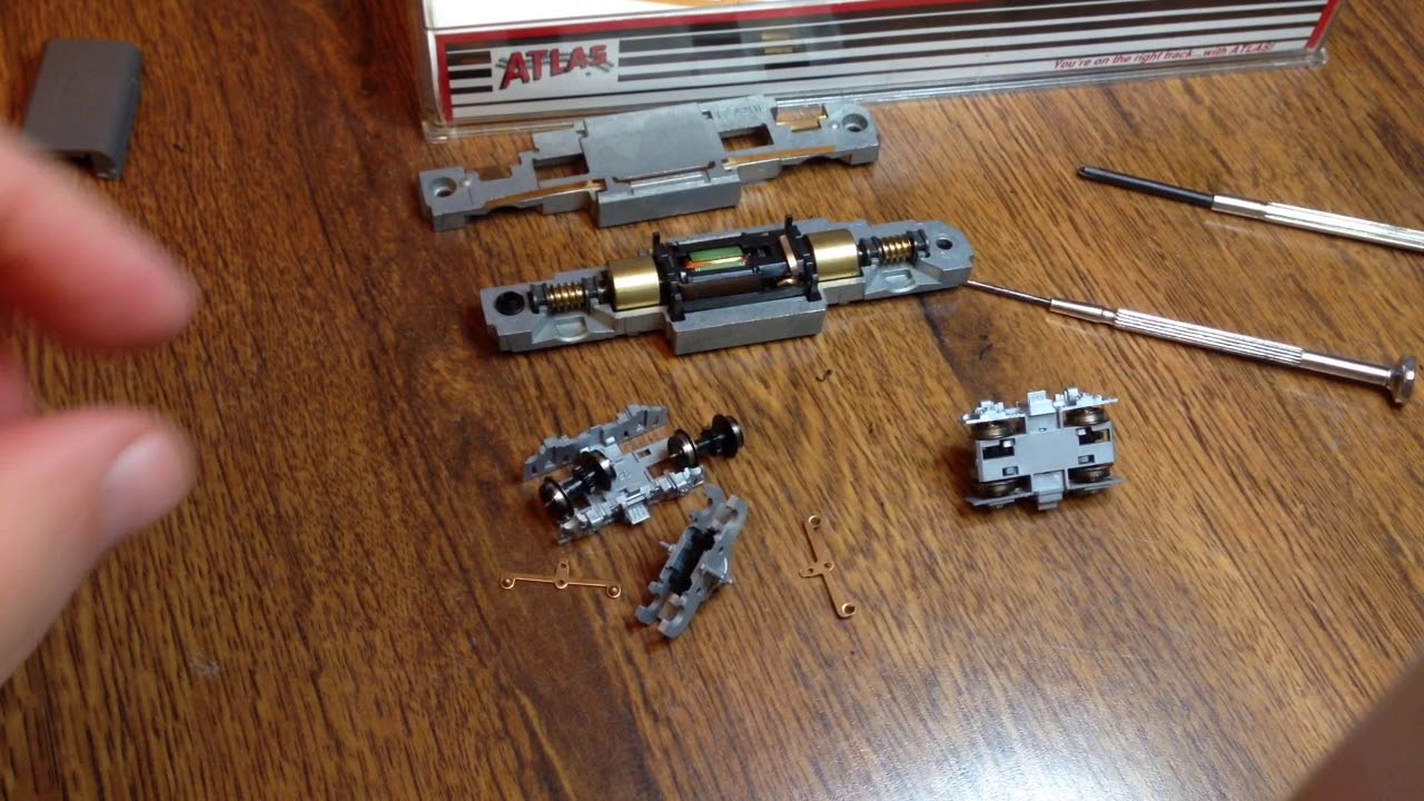 N scale diesel cleaning