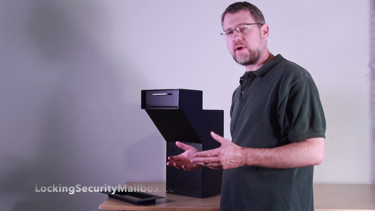 Custom High Security Through the Wall Deposit Drop Box Item # PVNDPRO903