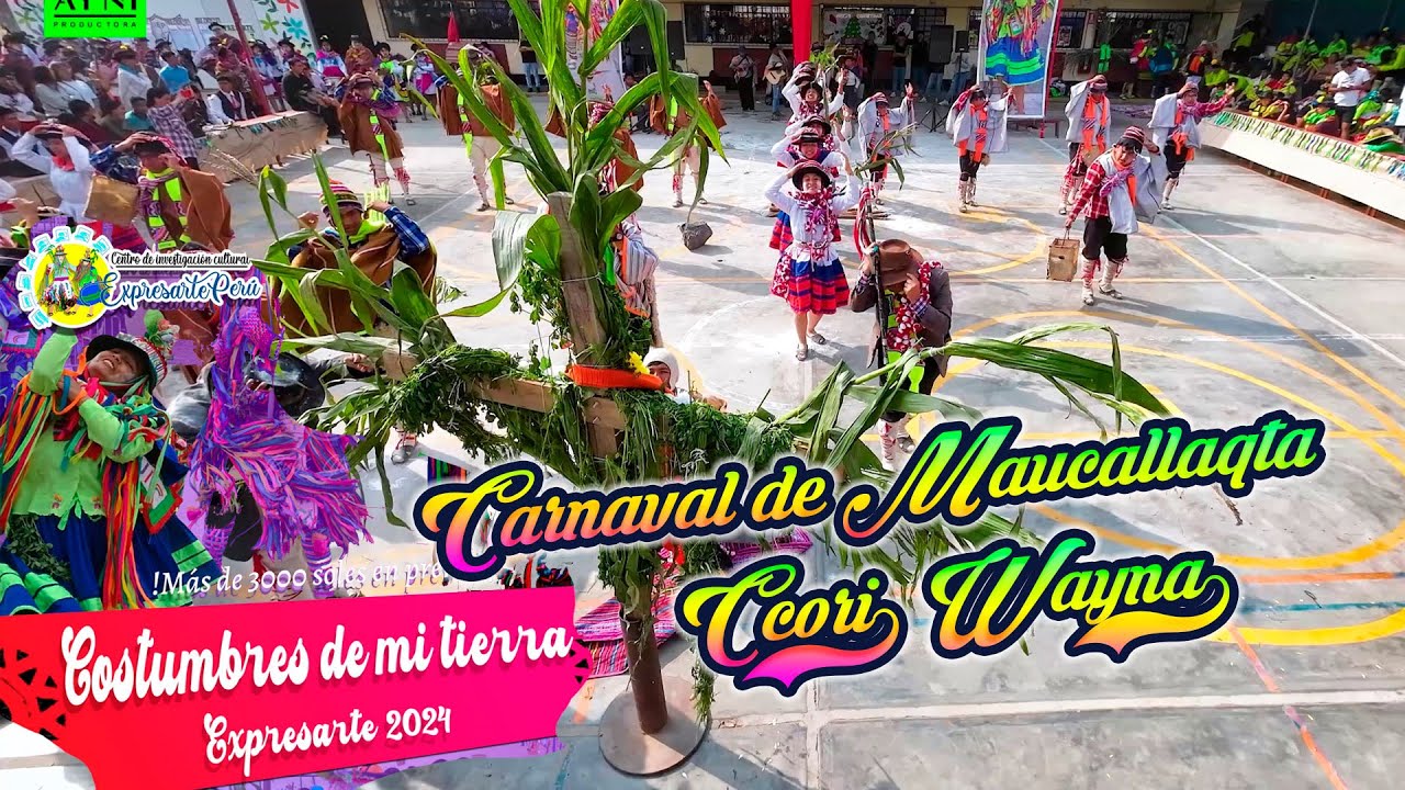 Carnaval de Maucallaqta Socos - Ayacucho - Ccori Wayna / Costumbres de mi Tierra 2024 Expresarte