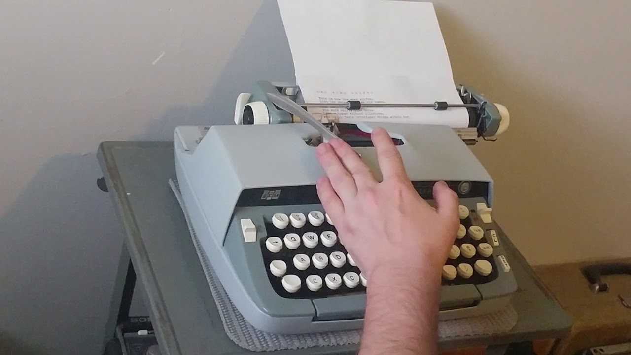 1973 Smith-Corona Sterling Typewriter