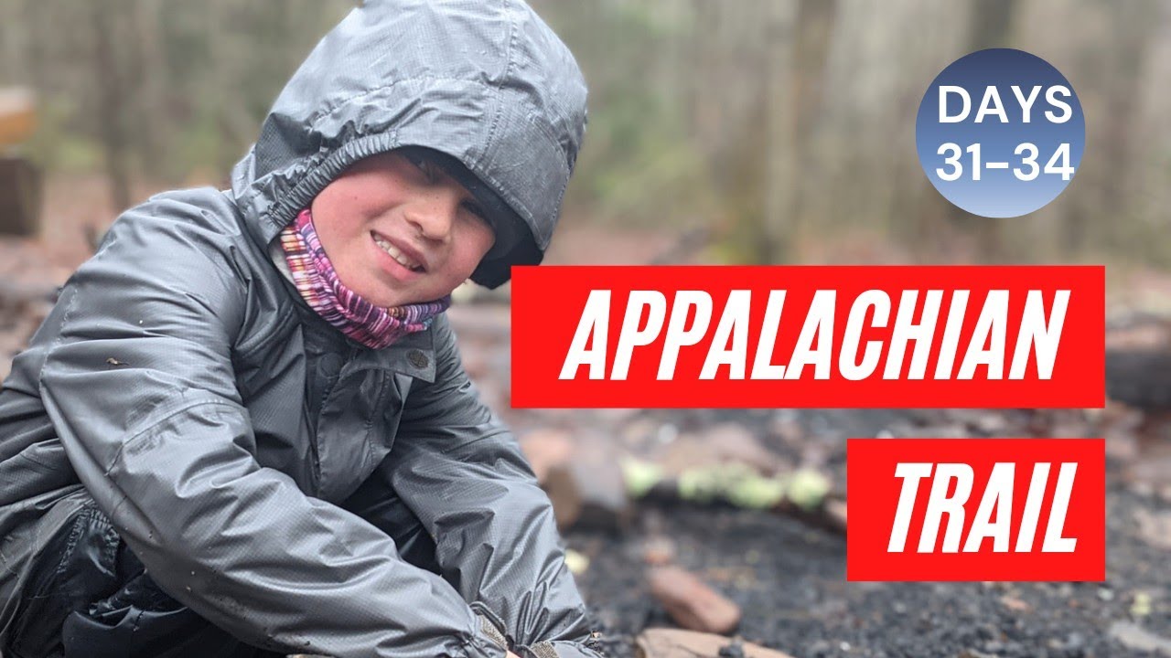 2021 Appalachian Trail Thru Hike | Hot Springs to Sam's Gap | 4 Year Old Hikes AT