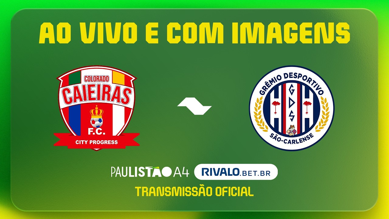 JOGO COMPLETO: COLORADO CAIEIRAS X GRÊMIO SÃO-CARLENSE | RODADA 7 | PAULISTÃO A4 RIVALO 2026
