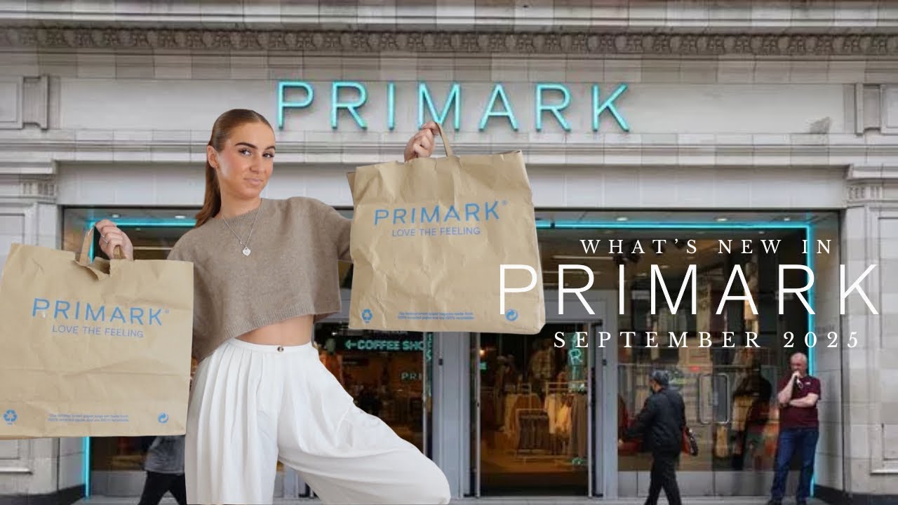 WHAT'S NEW IN PRIMARK SEPTEMBER 2025 | autumn knits, coats, jackets, home & more | shopping vlog uk