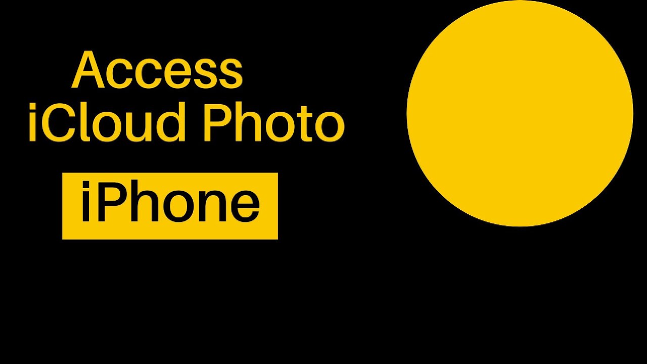 How to Access iCloud Photos on iPhone or iPad 2025
