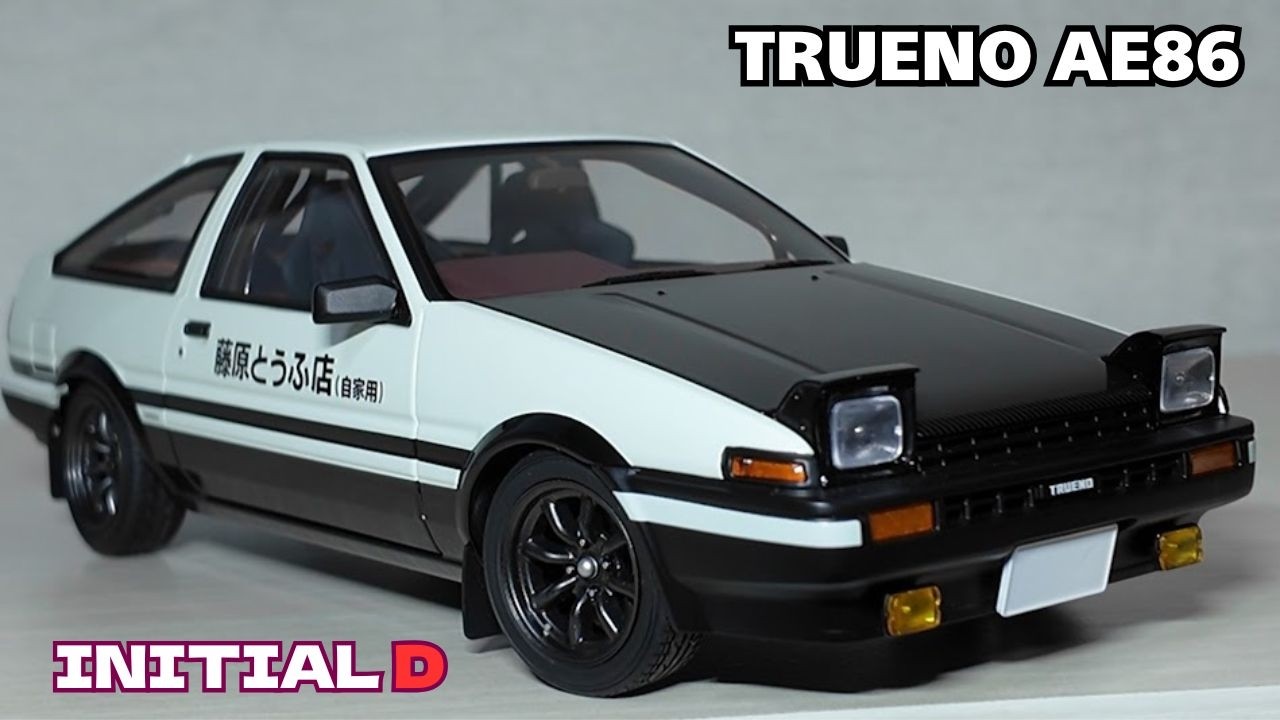頭文字D AE86 Sprinter Trueno 30th アニバーサリー #initiald #ae86 #autoart #diecastcollection #toyota