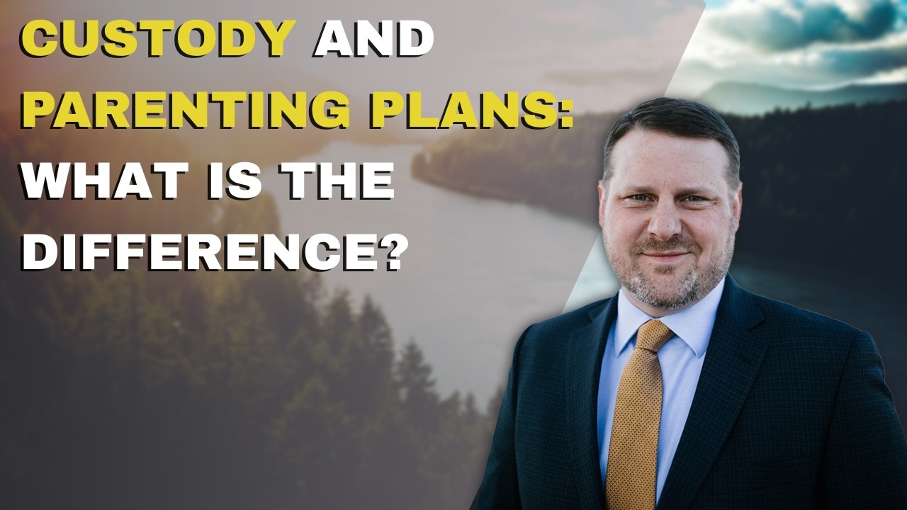 The Difference Between Custody & Parenting Plans | What's The Difference?
