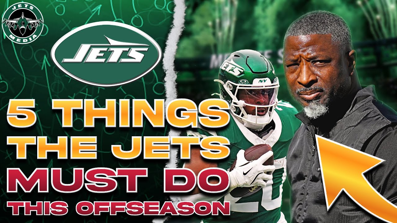 Offseason Checklist: The Jets MUST Do These 5 Things ✅