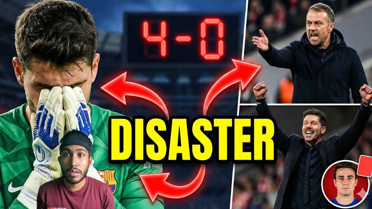 Barcelona HUMILIATED by Atletico!  Flick's Worst Nightmare?