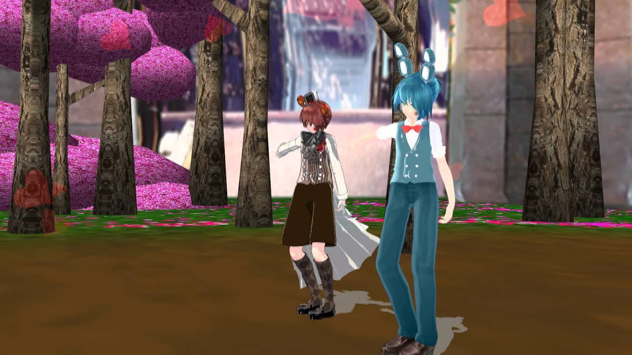 (MMD - Fnaf) Toy Freddy and Toy Bonnie  - Taking Back My Love