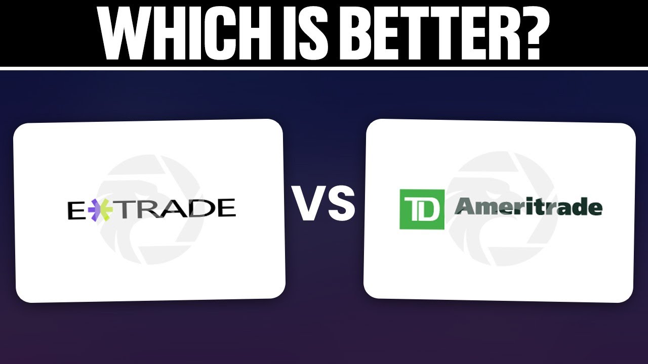 E Trade vs  TD Ameritrade Comparison 2025! (Which One is Better?)
