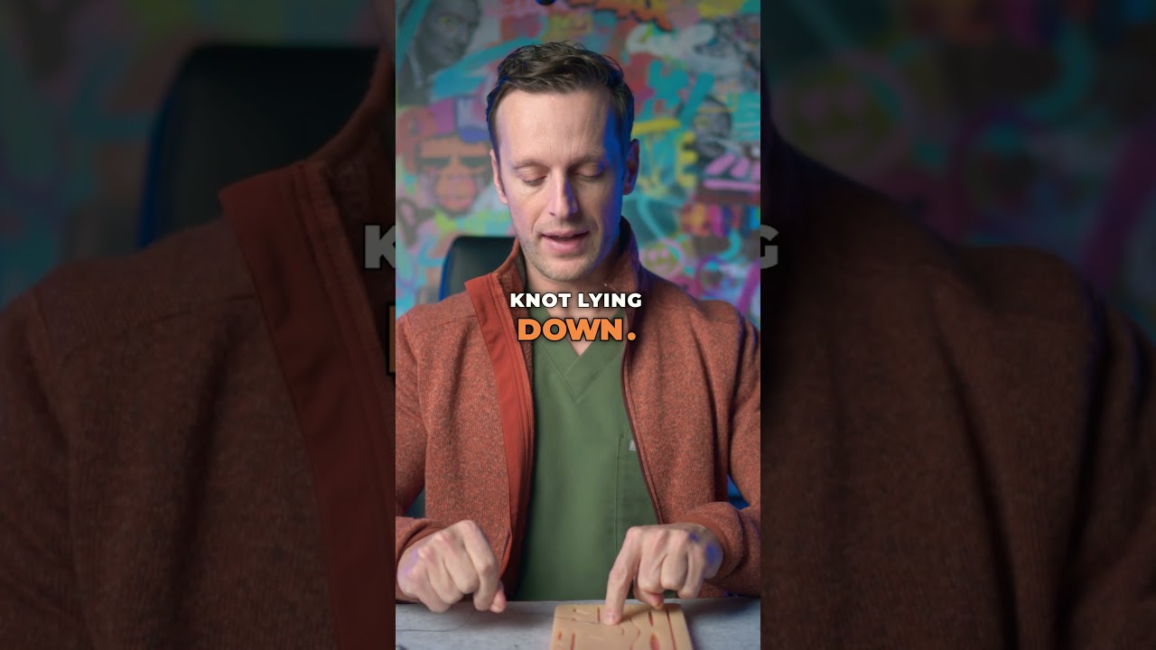 Ручная повязка #хирург #швы #наложения швов #шитье
