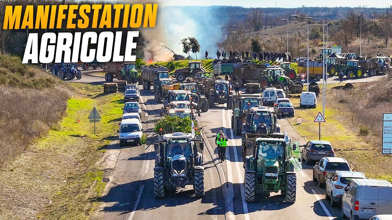 NOUS MANIFESTONS POUR LE MONDE AGRICOLE FRANÇAIS 🇫🇷