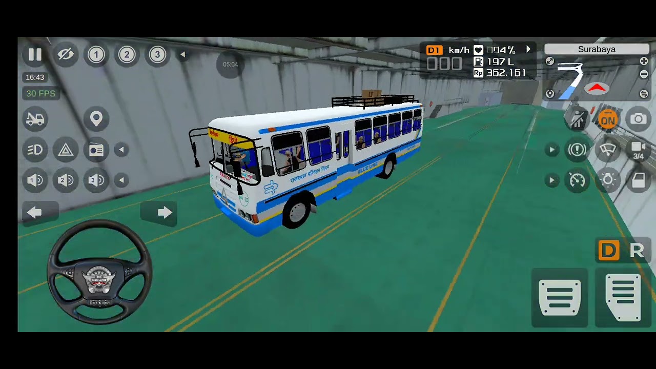 Rajasthani Roadways to Vaishali Nagar to Jaipur Bus Mod videos 