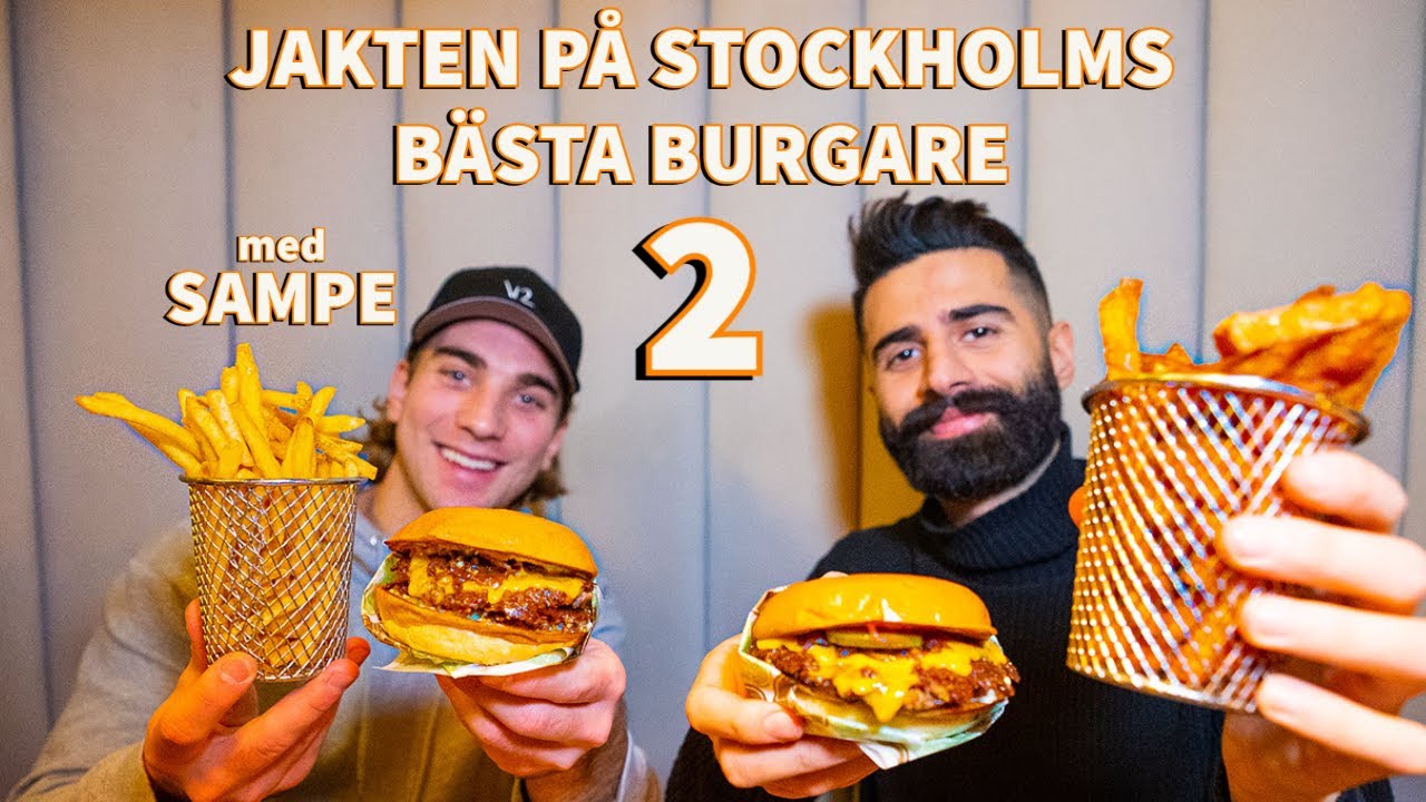 JAKTEN PÅ STOCKHOLMS BÄSTA BURGARE 2  - MED SAMPE